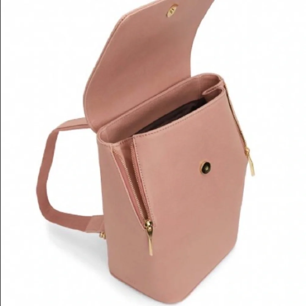 Matt & Nat Light Pink Vegan Leather Backpack